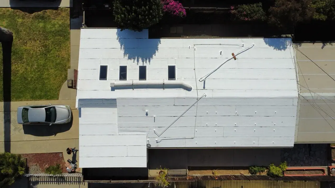 New Flat Roof portfolio photograph by Inclusive Roofing