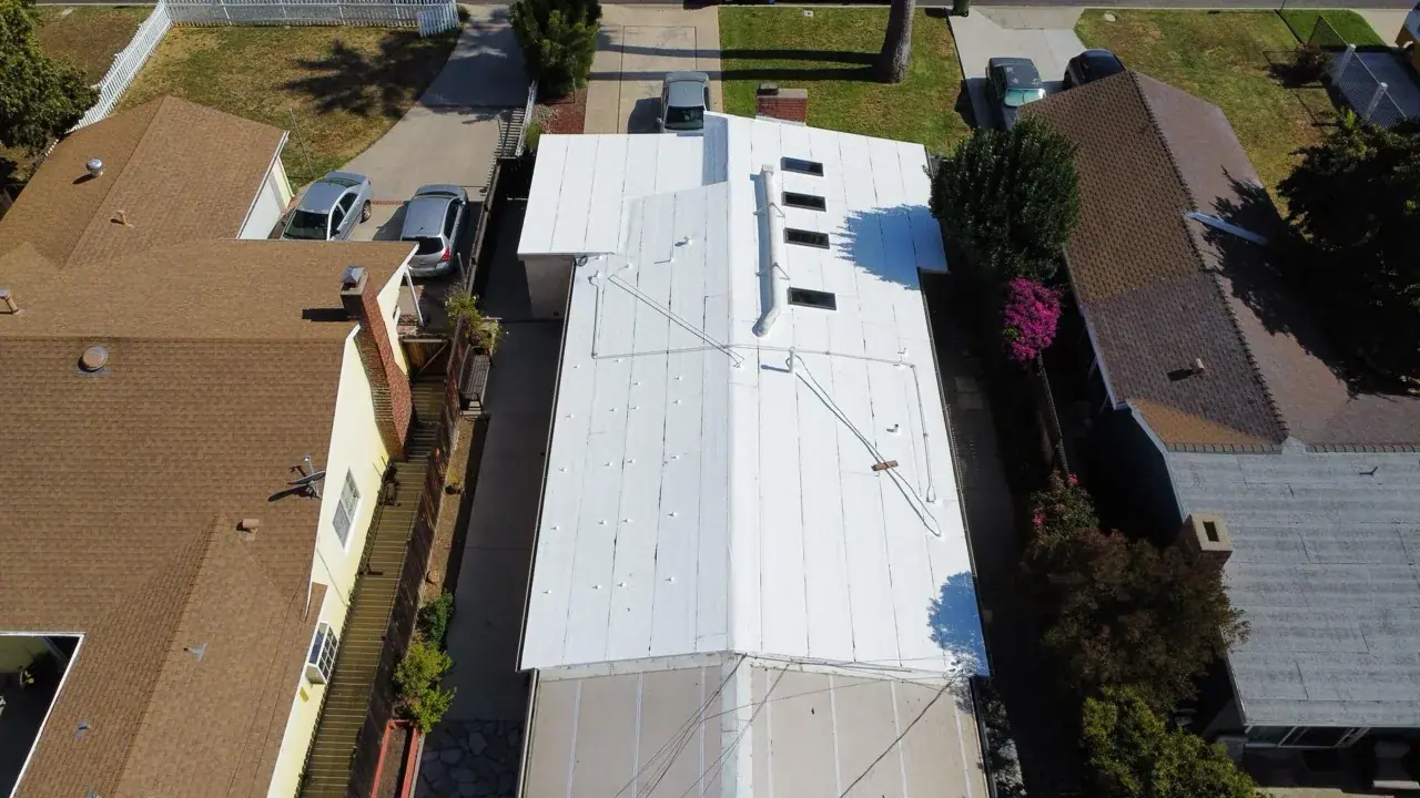 Flat Roof portfolio photograph by Inclusive Roofing
