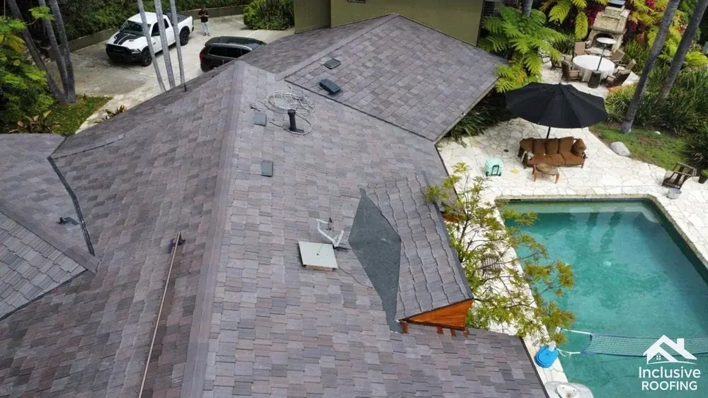 Roofing portfolio example for our San Marino service-area page; not a location-specific project